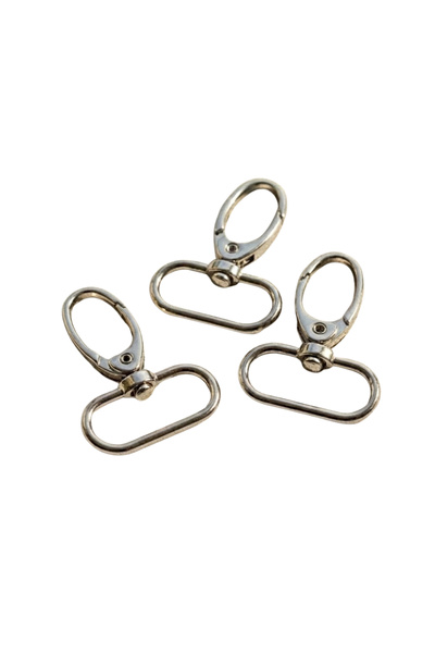 SEM AKSESUAR 2 CM Scorpion Hook Nichel (ARGINTIU) - Clemă metalică pentru agă...