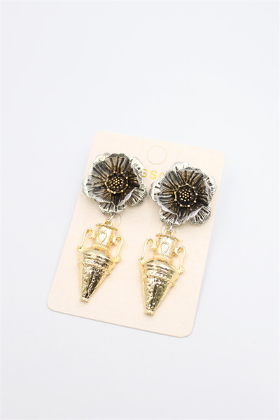 Mestore Flower Earrings - Multicolor