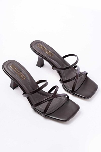 NiceDiffer Women's Sandals Slippers 7cm Heeled Casual Sandals Slippers