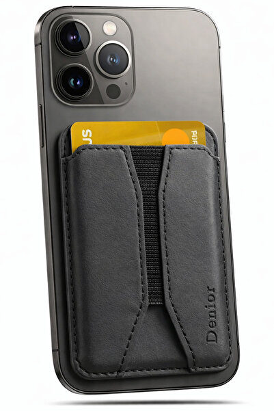 Tech&bello accessories Magsafe Wallet Card Holder with Stand, Pu Leather, Mag...