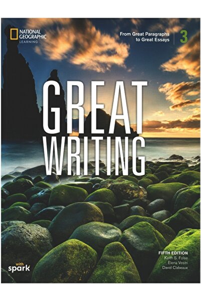 NATIONAL GEOGRAPHIC كتاب Great Writing 3 للطلاب مع منصة Spark (الطبعة الخامسة)