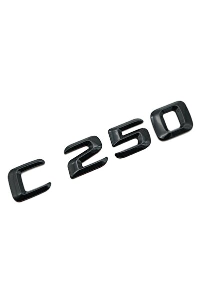MERCEDES C 250 Black Emblem for Trunk