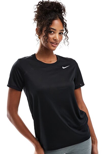 Nike Training Dri Fit Women's T-Shirt in Black Women's T-Shirt White