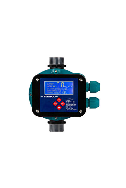 Fujika Pumps Automatic water pressure control device with a display screen fr...
