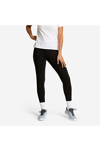 Decathlon Domyos Kadın Siyah Spor Taytı - Fitness