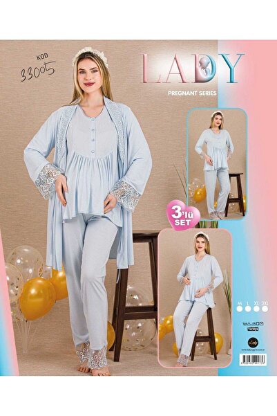 NightLove طقم ثوب نوم للحوامل