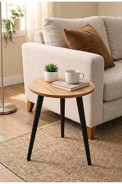 Fun Moment Elegant serving table for the living room (Diameter 33 cm x Height...
