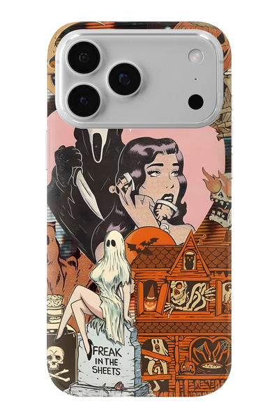 Multitronic حافظة شفافة مطبوعة بتصميم فريد متوافقة مع iPhone 17 Pro