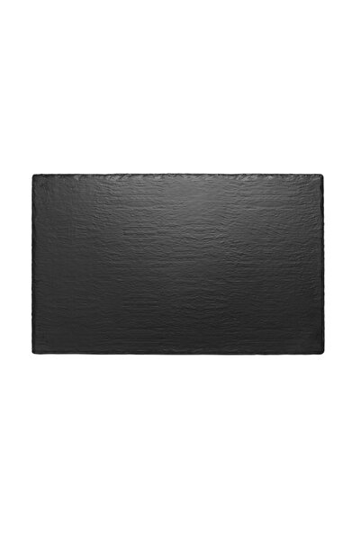 Culinaro Platou melamina dreptunghiular Black Slate Effect 53x32,5xh1cm