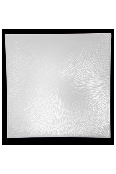 Raki Platou patrat melamina SAKU, 31x31xh4cm, alb