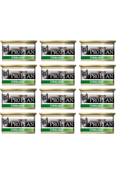 Pro Plan Proplan Sterilised Konserve Kedi Maması 85 gr x 12 Adet CB9483
