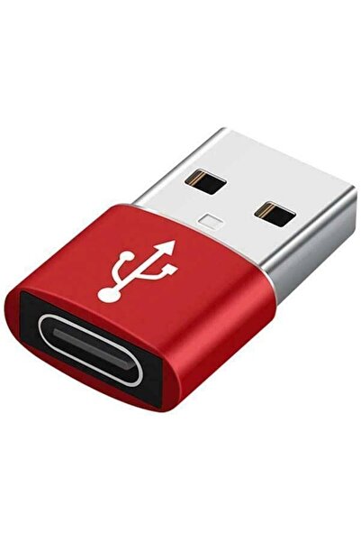 TAPLIN Kırmızı USB Tip C Adaptör USB 3.0 Tip A Erkek - USB Fiyatı