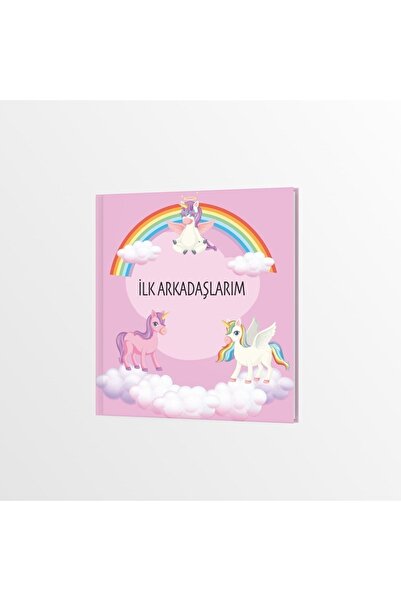 Saatistan Sevimli Unicorn Temalı Anı ve Arkadaşlık Hatıra Defteri