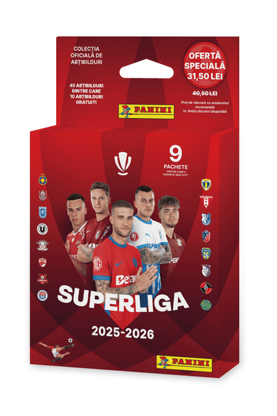 Panini Set Superliga Multi - blister cu 9 pliculețe