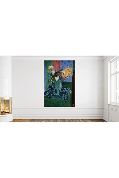 Henri Matisse 108 Kanvas lu Duvar Tablosu