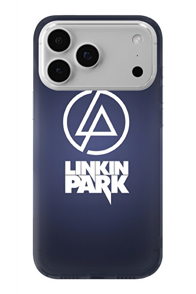 Multitronic حافظة شفافة مطبوعة بتصميم لينكين بارك متوافقة مع هاتف آيفون 17 برو