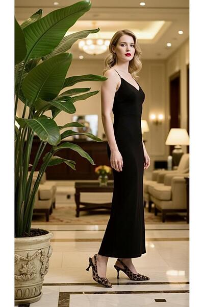 PUNTO 248220 Leopard Open Back Pointed Toe Low Heel Shoes