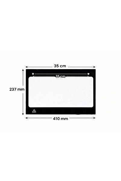 Kumtel ve Luxell 3125 Uyumlu – 410 × 237 mm | Vida Deliği Arası 35 cm