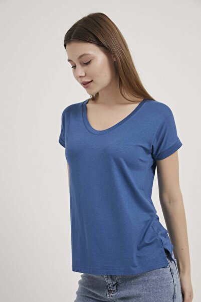 Arma Life ARMALIFE 2000 Tricou de damă lejer din viscoză cu decolteu în V