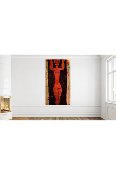 Amedeo Modigliani 22 Kanvas Tablo Efektli