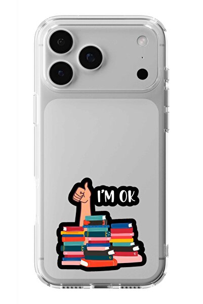 Multitronic حافظة شفافة مطبوعة بتصميم I'm Good متوافقة مع هاتف iPhone 17 Pro Max