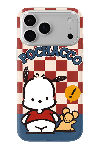 Multitronic حافظة شفافة مطبوعة بتصميم بوشاكو متوافقة مع آيفون 17 برو