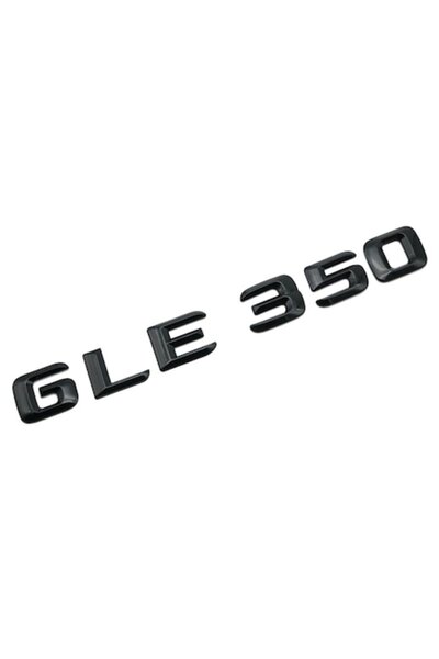 MERCEDES Emblemă neagră pentru portbagajul spate al modelului GLE 350