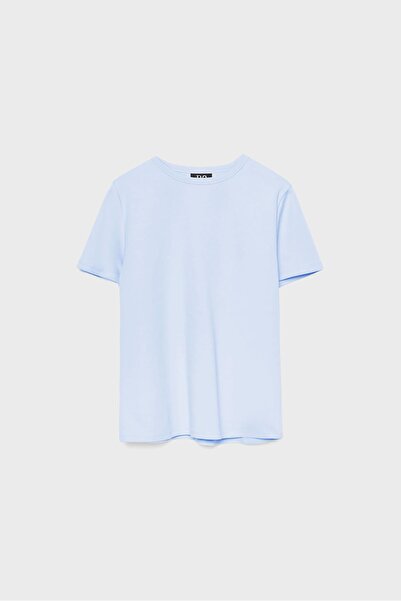 Stradivarius Basic regular soft-touch T-shirt