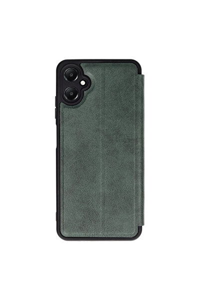 eco port حافظة فليب لهاتف سامسونج جالاكسي A05 - أخضر داكن