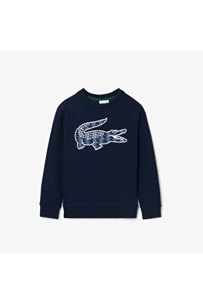 Lacoste سويت شيرت من الصوف مطبوع عليه شعار - SJ0914-00-166