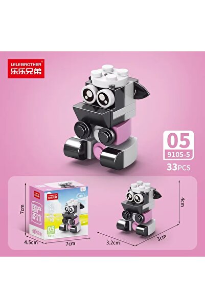 synshop Sheep Kuzu Mini Animals Hayvanlar 33Parça Bricks 3d Yap Boz 3 Boyutlu...