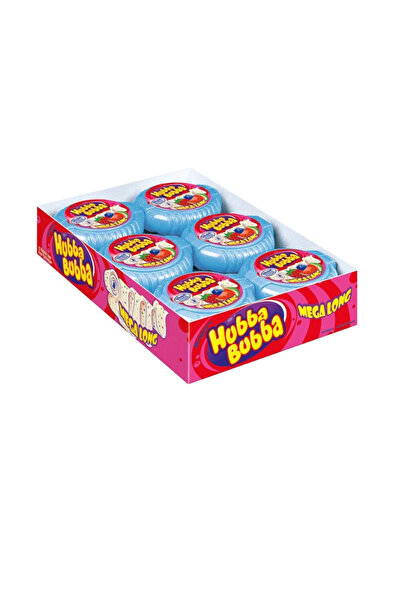 Hubba Bubba Mega Long Chewing Gum, Fruit Flavor, 12 pieces x 56 gr