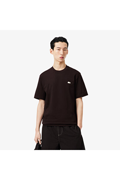 Lacoste تيشيرت قطني ثقيل مطبوع - TH0537-00-3LA