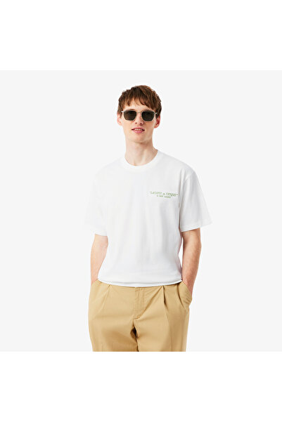 Lacoste Embroidered Cotton T-shirt - TH1425-00-001