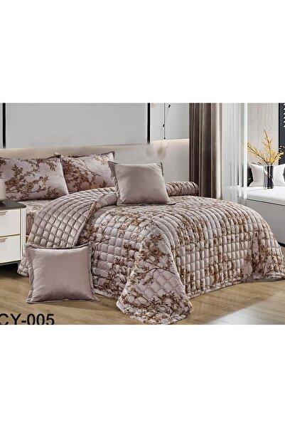 alzawia Single and a half bed comforter set, compressed, plain hotel design, ...