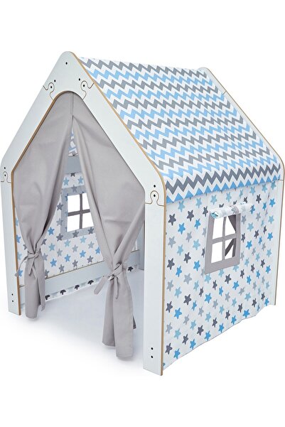 Muhcu Home بيت ألعاب خشبي كبير للأطفال