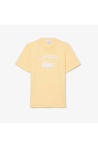 Lacoste Signature Print Cotton T-shirt - TH2733-00-361