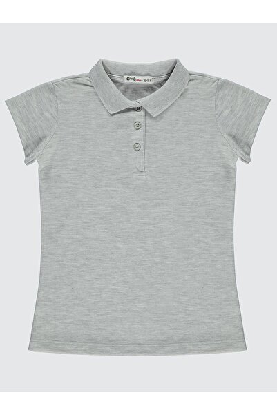 Civil Girls Kız Çocuk Tişört 10-13 Yaş Gri