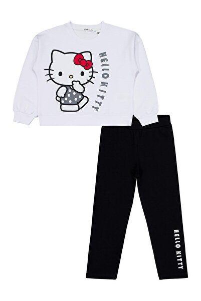 Hello Kitty 6-9 Yaş Takım - Beyaz 6-7 Yaş