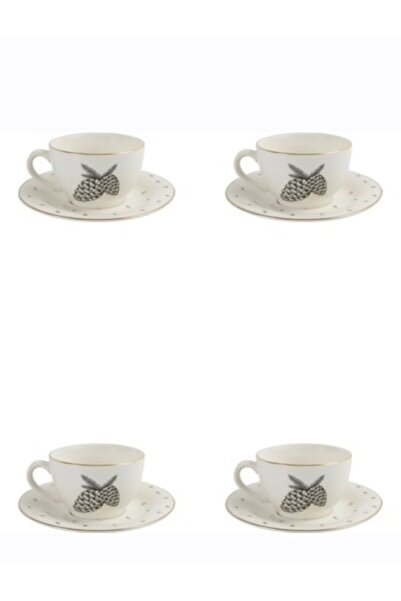 Porland Forest Tabaklı Çay fincanı 4 kişilik