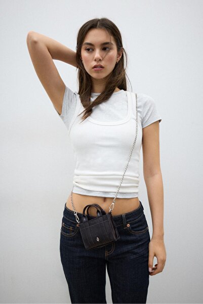 Stradivarius Mini tote çanta