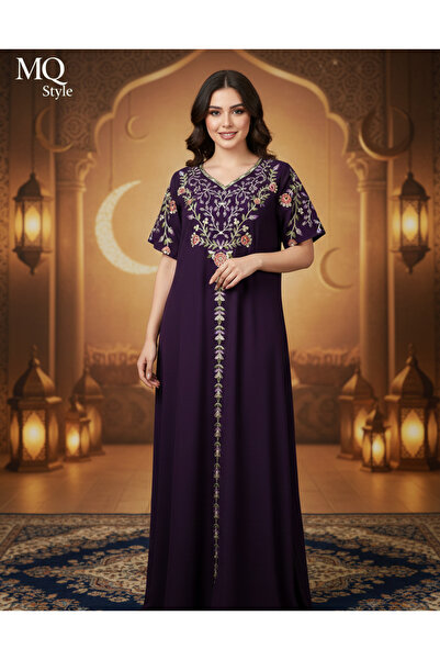 MQ جلابية نسائية بتصميم قطعة واحدة