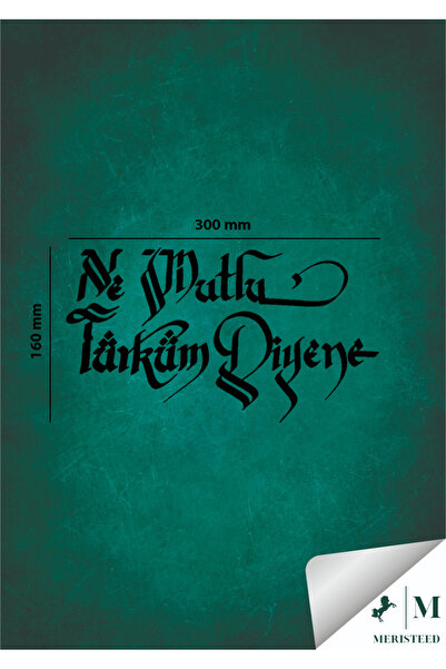 meristeed What a Happy Turk! Car Sticker Motorcycle Windshield Helmet Laptop ...