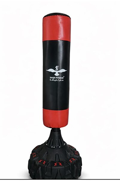 saqr fitness Boxing stand with a fillable base and suction cups for mounting,...