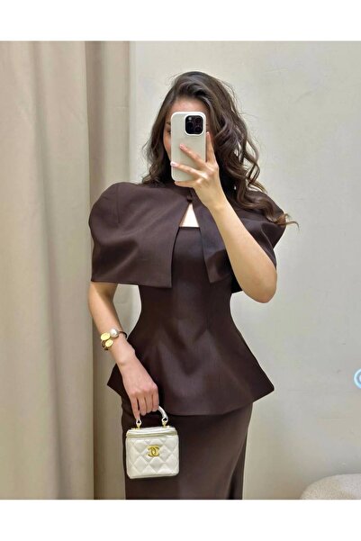 Butik Beyza Two-Piece Design Blouse with Bolero