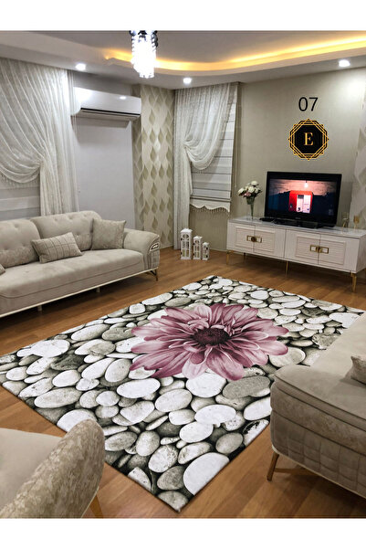 LİMAY Elastic Carpet Cover - Carpet Protector - Washable - Sponge-Free - Prac...