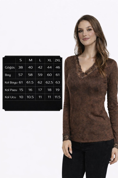 Kureyzibies Women's Lace Collared Bodysuit