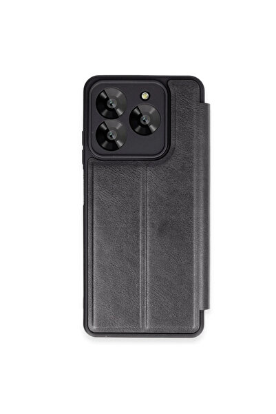 eco port غطاء حماية مزدوج لهاتف جنرال موبايل إيرا 50 - أسود