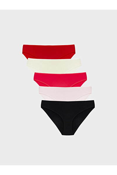 LC Waikiki Peak New Season Plain Bikini Panties 5-Pack