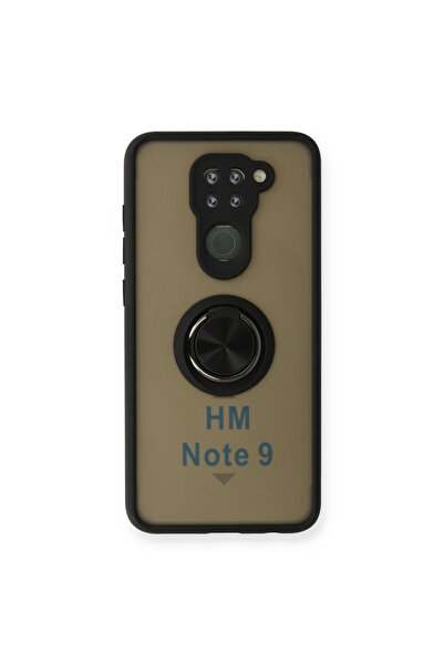 eco port غطاء حماية سيليكون لهاتف ريدمي نوت 9 بتصميم مونتريال - أسود